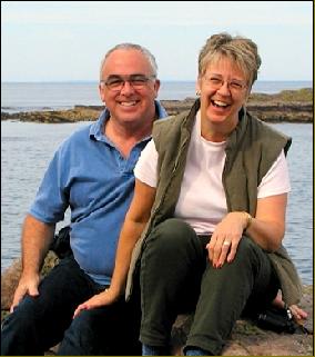 David and Caroline in Wester Ross, Scotland